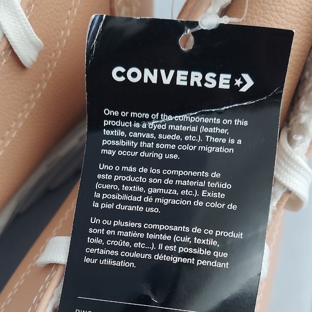 New Converse Lift 2X Hi Platform Sneakers Women's Size 9.5 Leather High-Top - Picture 4 of 13